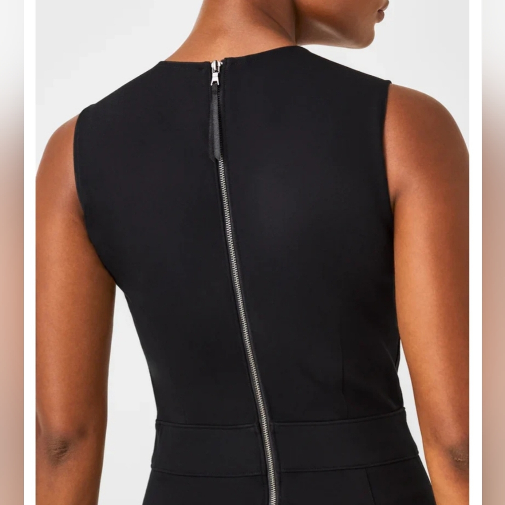 SPANX Perfect Sleeveless Jumpsuit in clasic black size large new - Picture 5 of 6